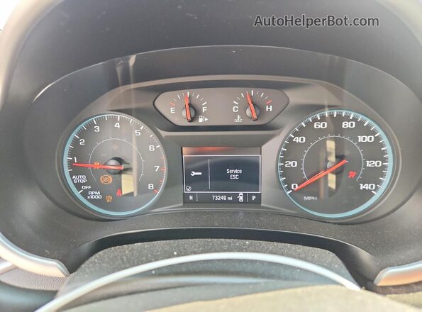 1G1ZD5ST0PF191404 2023 CHEVROLET MALIBU White Սարքավորումների վահանակի տեսք