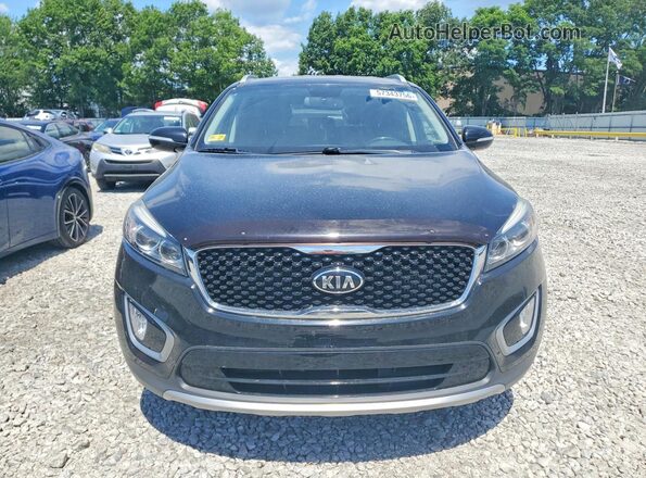 5XYPH4A13HG258797 2017 KIA SORENTO Black Vista trasera