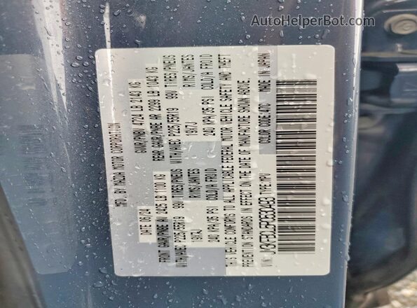 JM3KFBCL5R0530493 2024 MAZDA CX-5 Blue VIN კოდის სტიკერის ხედი