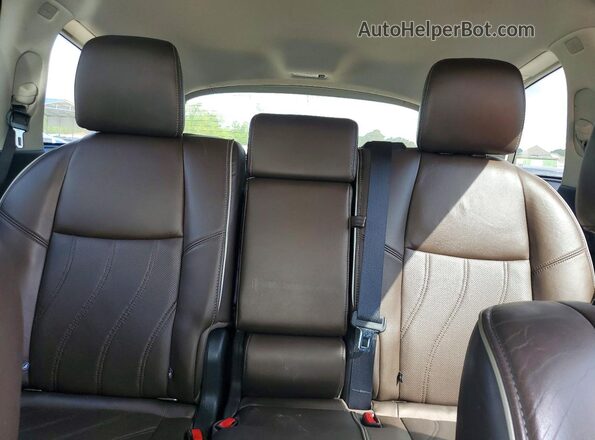 5N1DL0MN6HC528016 2017 INFINITI QX60 White Սալոնի հետևի տեսք
