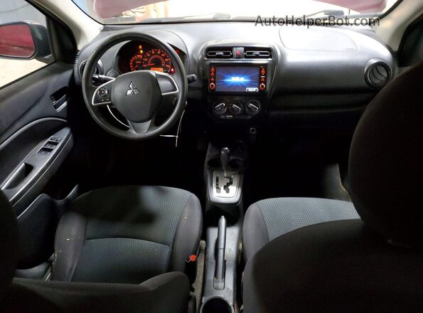 ML32F3FJXJHF11264 2018 MITSUBISHI MIRAGE Red Instrument cluster view