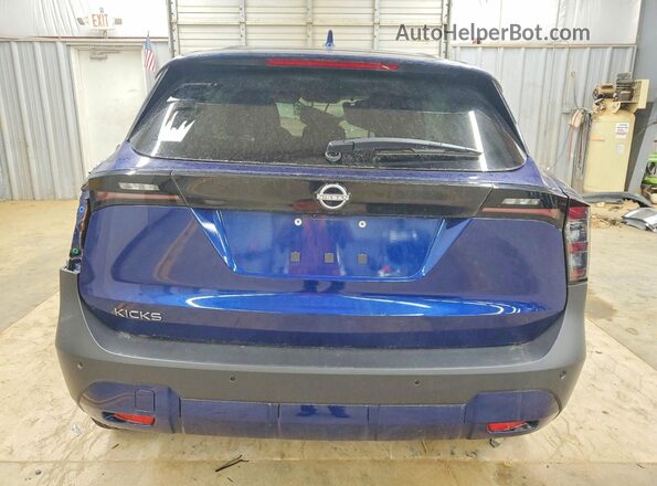 3N8AP6CA6SL378843 2025 NISSAN KICKS Blue Front interior view