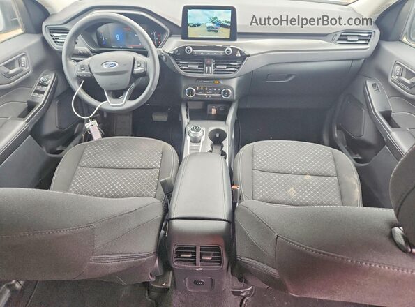 1FMCU9GN0SUB17754 2025 FORD ESCAPE Silver Widok zestawu wskaźników