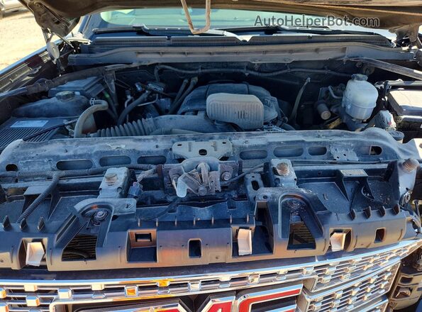 1GT12SEG7KF258984 2019 GMC SIERRA Black Widok komory silnika