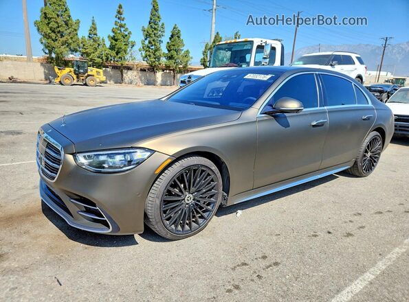 W1K6G7GB8NA077454 2022 MERCEDES-BENZ S Серый Задняя левая четверть