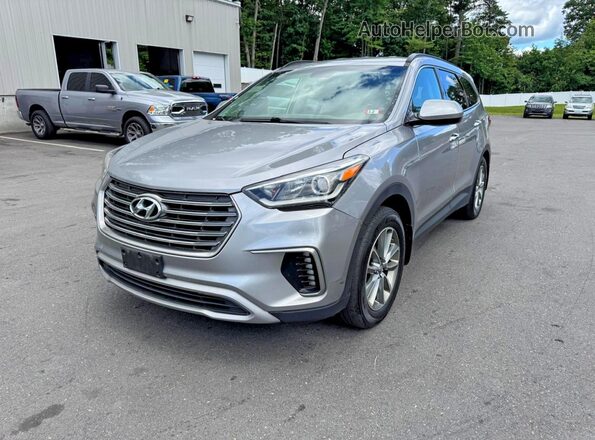 KM8SMDHF7JU271060 2018 HYUNDAI SANTA Silver 