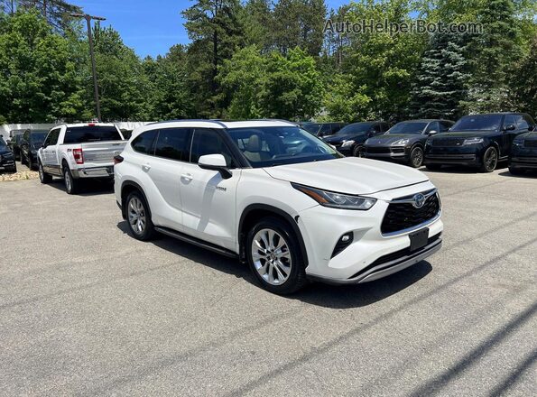5TDYARAH5MS006372 2021 TOYOTA HIGHLANDER Белый 