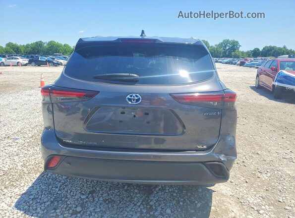 5TDKBRCH6RS141416 2024 TOYOTA HIGHLANDER Gray 