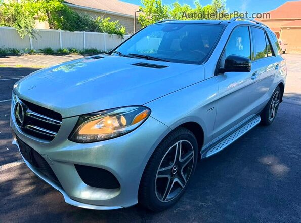 4JGDA6EB6JB160462 2018 MERCEDES-BENZ GLE Silver უკანა მარცხენა