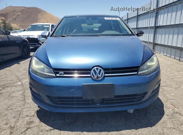 3VW217AU9GM037701 2016 VOLKSWAGEN GOLF Синий 