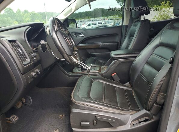 1GTP6EE18K1208782 2019 GMC CANYON Gray Вид панелі приладів