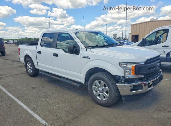 1FTEW1CB5JFB05980 2018 FORD F150 White Front view