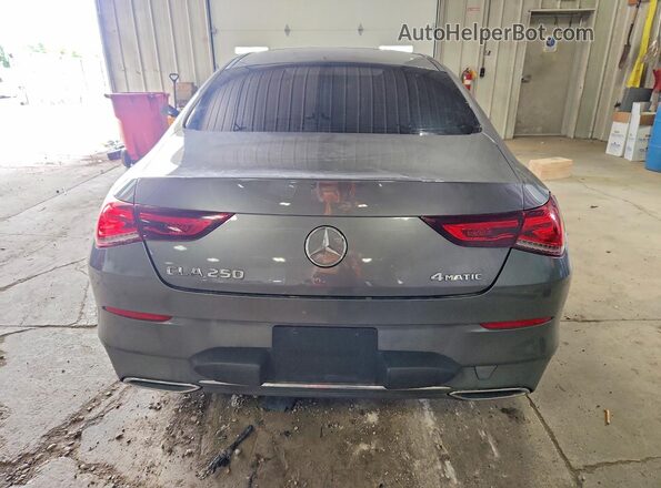 WDD5J4HB1LN029178 2020 MERCEDES-BENZ CLA-CLASS Gray Widok wnętrza z przodu