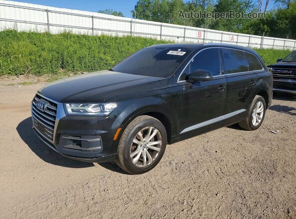 WA1LAAF72JD022946 2018 AUDI Q7 Черный Задняя левая четверть