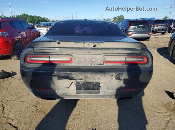 2C3CDZAG4KH656285 2019 DODGE CHALLENGER Black Widok wnętrza z przodu