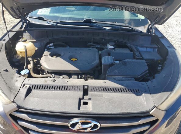 KM8J33A4XGU114519 2016 HYUNDAI TUCSON Gray VIN կոդի պիտակի տեսք