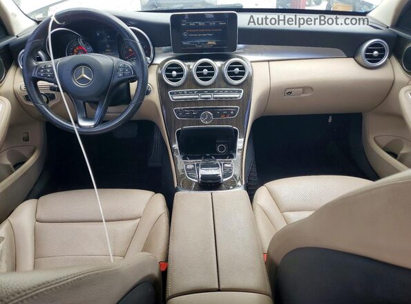 55SWF4KBXGU130974 2016 MERCEDES-BENZ C White 