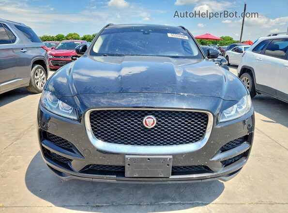 SADCJ2FX7JA321723 2018 JAGUAR F-PACE Черный Вид сзади