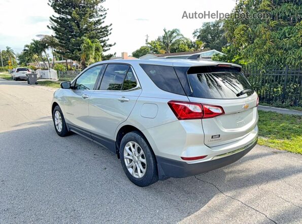 3GNAXJEV5JL383360 2018 CHEVROLET EQUINOX Серебряный Передняя правая четверть