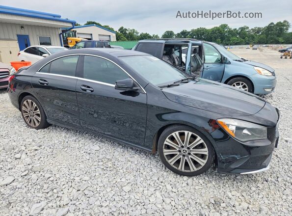 WDDSJ4GBXJN585040 2018 MERCEDES-BENZ CLA-CLASS Черный Вид спереди