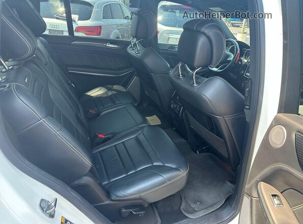 4JGDF7FE6JB065206 2018 MERCEDES-BENZ GLS White წინა სალონის ხედი