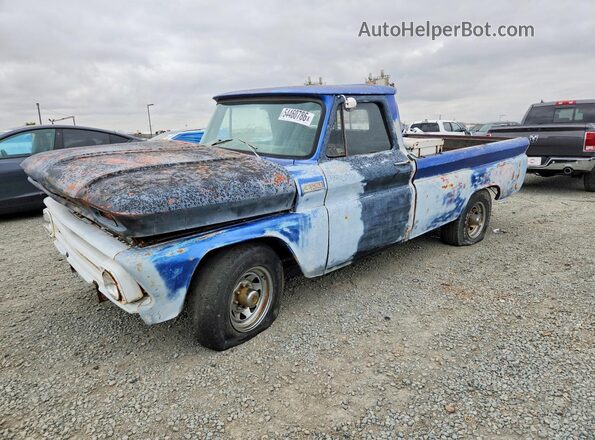 C2545Z120425 1964 CHEVROLET PICKUP Синий Задняя левая четверть