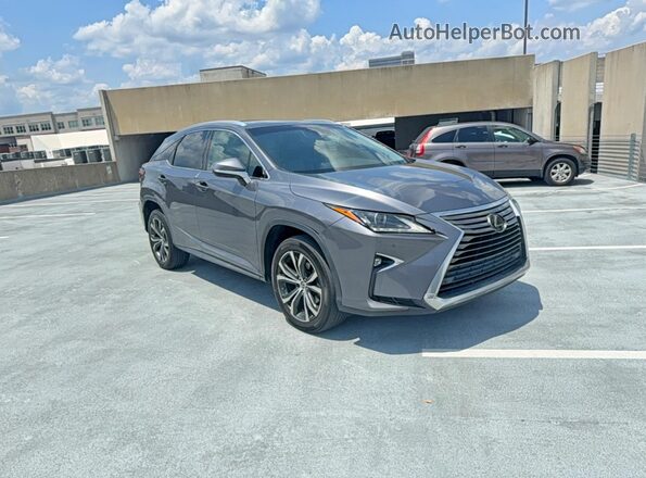 2T2ZZMCAXKC132082 2019 LEXUS RX Gray Задня ліва чверть