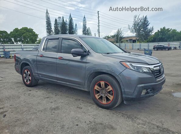 5FPYK2F66JB002673 2018 HONDA RIDGELINE Gray Front right