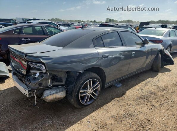 2C3CDXJG3KH540158 2019 DODGE CHARGER Gray Front right