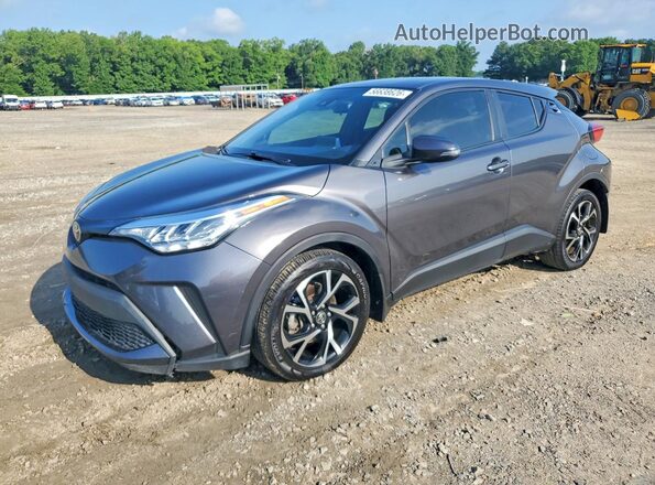 JTNKHMBX6L1077128 2020 TOYOTA C-HR Gray Rear left