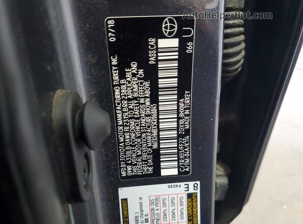 NMTKHMBX5KR068845 2019 TOYOTA C-HR Gray Панорамний вид салону 360°