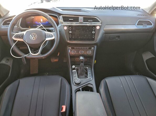 3VV5B7AX3RM231619 2024 VOLKSWAGEN TIGUAN Gray Սարքավորումների վահանակի տեսք