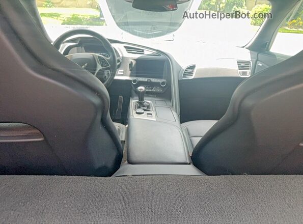 1G1YL2D71G5104192 2016 CHEVROLET CORVETTE White Vista de los asientos traseros