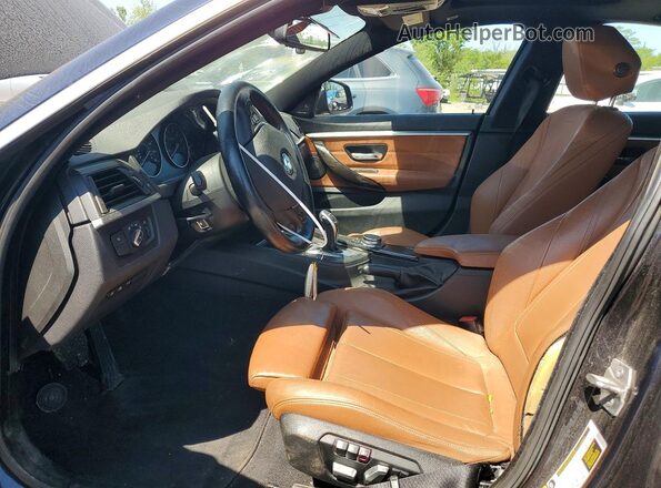 WBA4F9C57HG792076 2017 BMW 4 SERIES Blue Вид панелі приладів