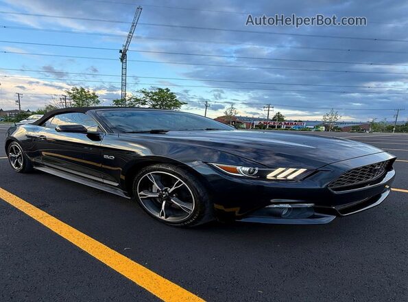1FATP8FF3H5321196 2017 FORD MUSTANG Черный Задняя левая четверть