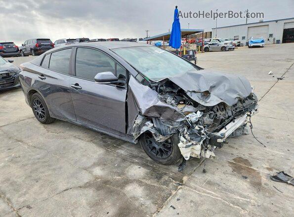 JTDKBRFU4J3073468 2018 TOYOTA PRIUS Gray 
