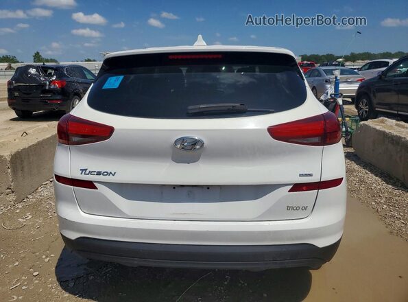 KM8J2CA4XKU971354 2019 HYUNDAI TUCSON White წინა სალონის ხედი