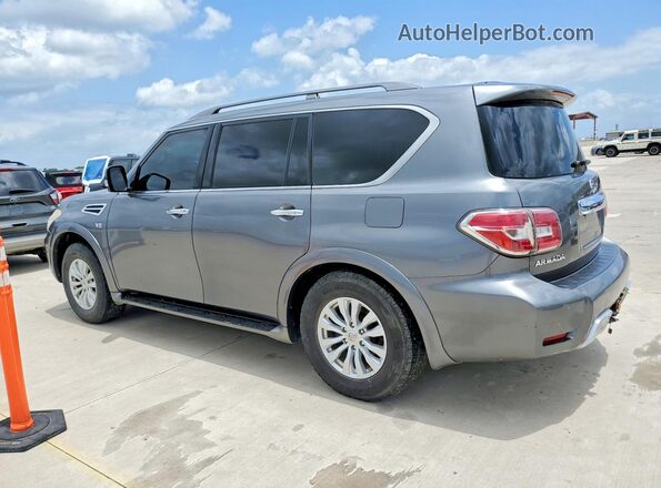 JN8AY2NC7H9508196 2017 NISSAN ARMADA Gray Задня права чверть