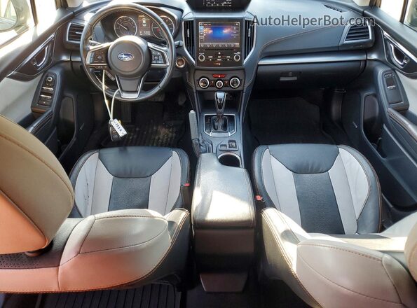 JF2GTAMC0J8299753 2018 SUBARU CROSSTREK Charcoal ხელსაწყოთა პანელის ხედი