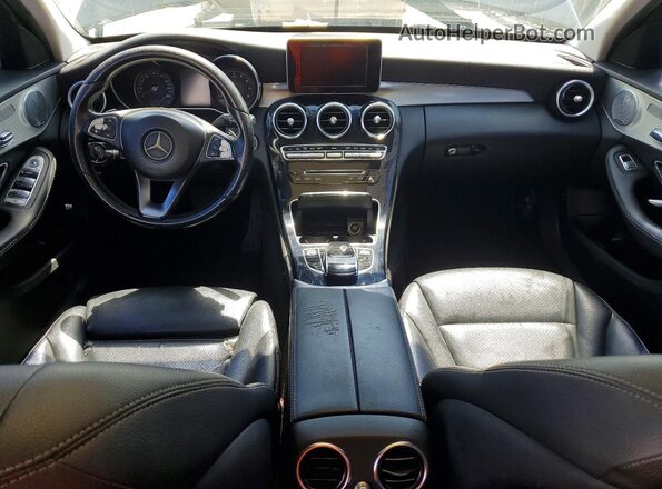 55SWF4JB6GU171703 2016 MERCEDES-BENZ C Black Vista del cuadro de instrumentos
