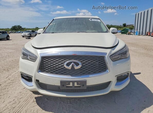 5N1DL0MM4HC554931 2017 INFINITI QX60 Белый Вид сзади