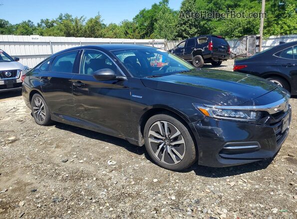 1HGCV3F17KA007946 2019 HONDA ACCORD Черный Вид спереди