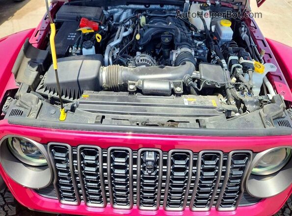 1C4PJXFG6RW345276 2024 JEEP WRANGLER Pink Շարժիչի բաժամունքի տեսք