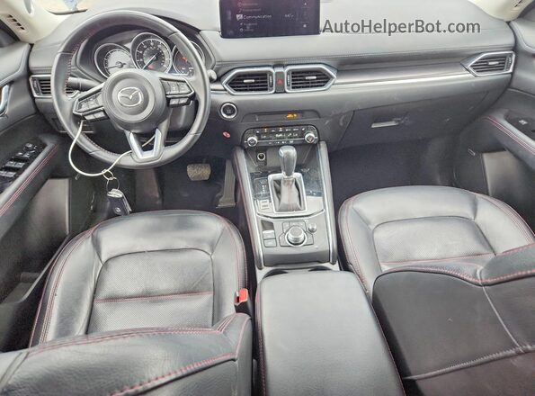 JM3KFBCL0R0522527 2024 MAZDA CX-5 Gray Instrument cluster view