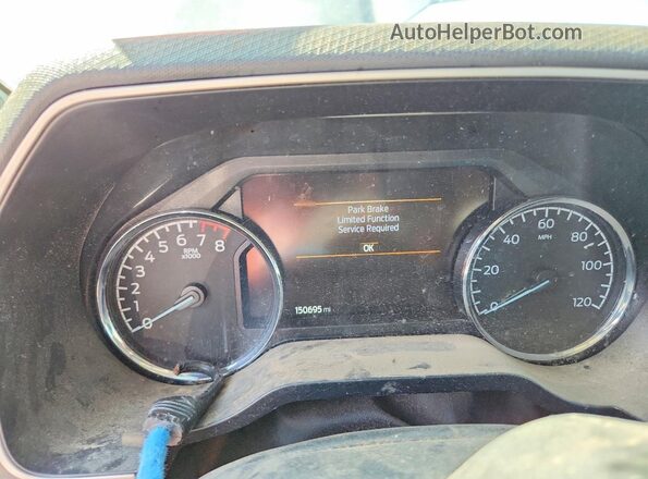 1FTEW1C52MFC71193 2021 FORD F150 Gray Vista de los asientos traseros