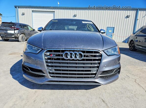 WAUB1GFF1G1029499 2016 AUDI S3 Silver Հետևի տեսք