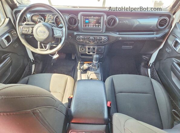 1C4HJXDG6LW201595 2020 JEEP WRANGLER White Սարքավորումների վահանակի տեսք