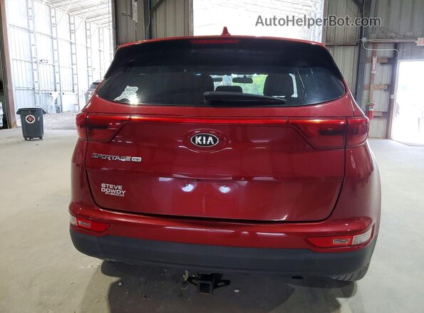 KNDPM3AC8J7319958 2018 KIA SPORTAGE Red Սալոնի դիմացի տեսք