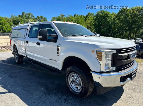 1FT7W2BT0KEC82758 2019 FORD F250 White წინა ხედი