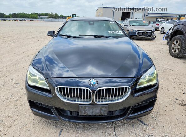 WBA6D6C5XGGF94767 2016 BMW OTHER Black Vista trasera